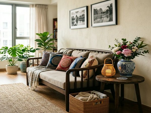 Cách trang trí nhà theo phong cách Indochine với đồ decor đơn giản